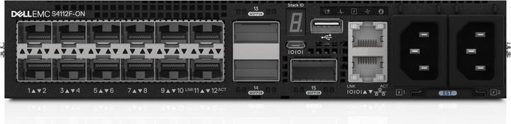 Actual product image Dell NETWORKING S4112 (12 Ports)