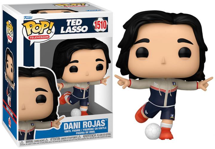 Actual product image Funko Ted Lasso POP! TV Vinyl Figure Dani Rojas 9 cm