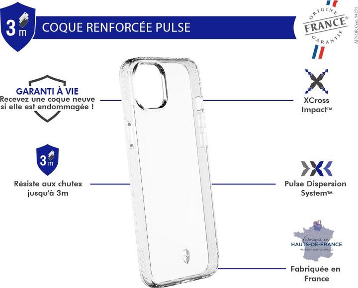 Image du produit Force Pulse M-i-F Clear iPhone 14 Max (Apple iPhone 14 Pro Max)