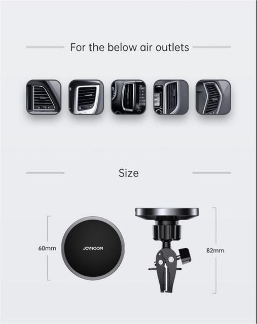 Actual product image Joyroom Magnetic Wireless Car Charger