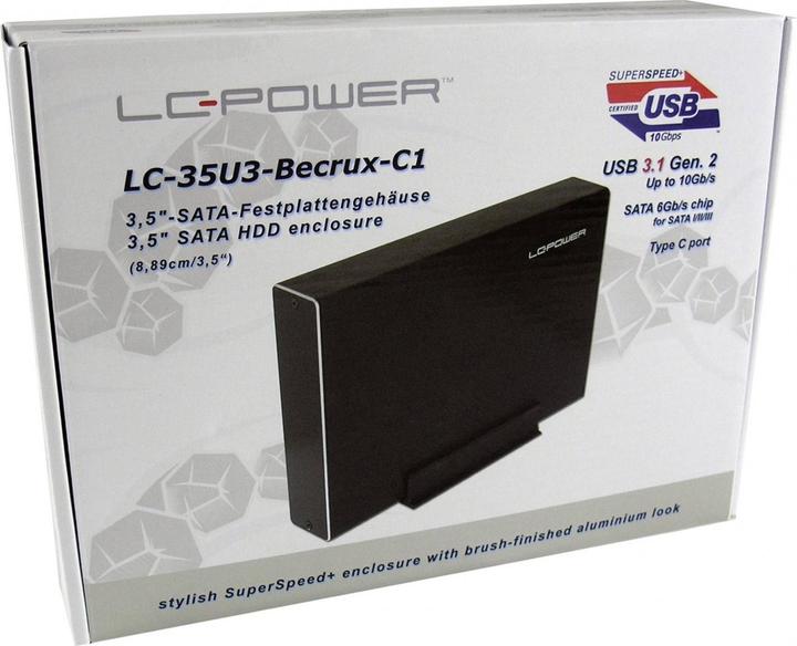 Immagine prodotto LC-Power est. Alloggiamento da 3,5" LC-35U3-Becrux-C1 (3.5")