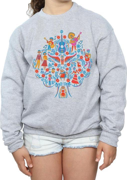 Immagine prodotto Disney Coco Tree Pattern Felpa Ragazze (116)