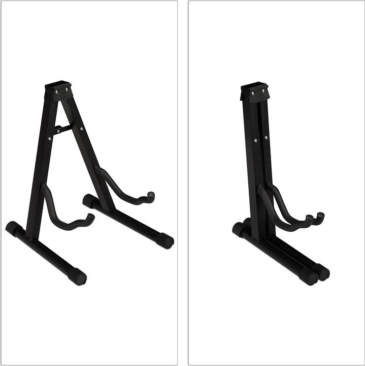 Image du produit Relaxdays Support guitare, pliable (Guitare, Guitare électrique, Basse électrique)