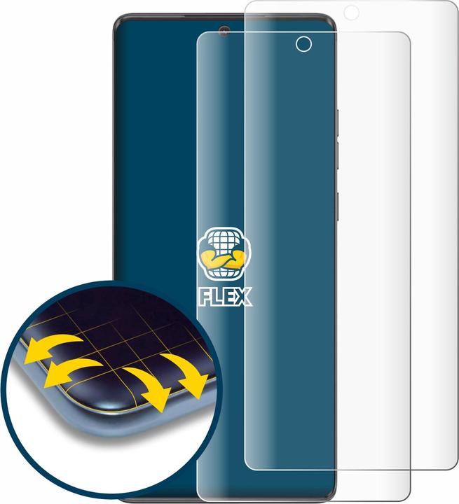 Actual product image BROTECT Full-Screen Protector (2 Piece, Motorola Moto G85)