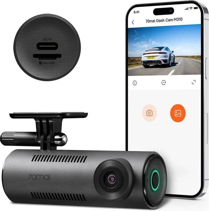 Immagine prodotto 70mai M310 (WiFi, Visione notturna, 2K)