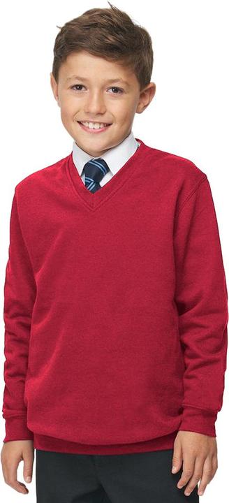 Image du produit Awdis Academy Junior Ecole Sweatshirt avec col en V (pack de 2) (128)