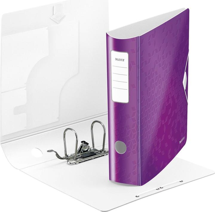 Actual product image Leitz Folder WOW Active 8.2 cm, Purple (A4, 82 mm, 1 Piece)