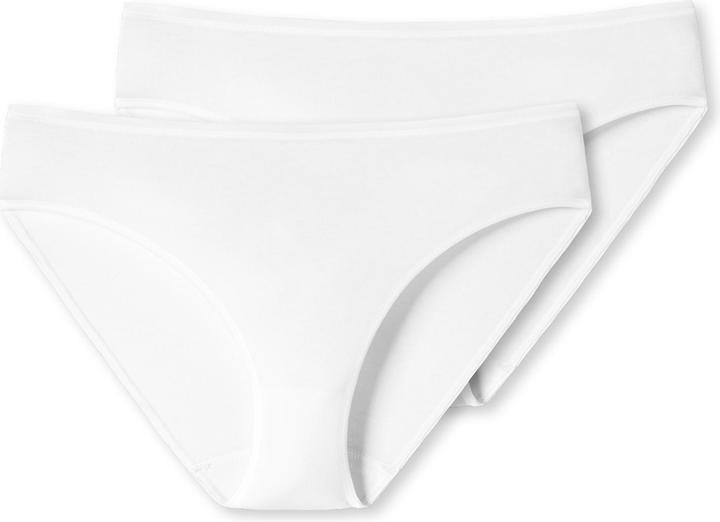Actual product image Schiesser Pack of 2 95/5 Organic Cotton Tai Briefs (40, pack of 2)