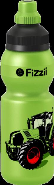 Produktbild Fizzii Trinkflasche 330ml kiwi, Mini Traktor (0.33 l)