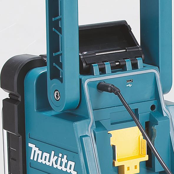 Produktbild Makita DMR 110 Akku-Baustellenradio 7,2 V - 18 V (DAB+, DAB, FM)