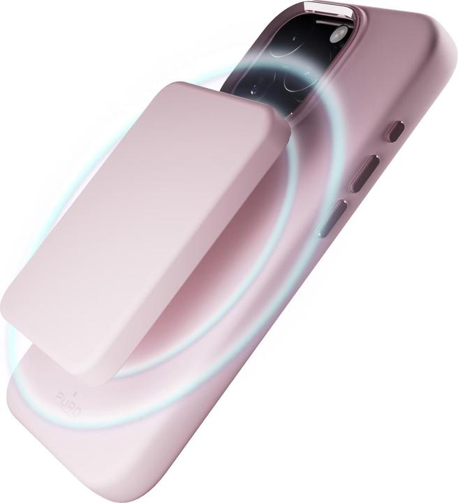 Image du produit Puro ICON MAG PRO iPhone 15 Pro 6.1" MagSafe różowy/rose PUIPC15P61ICONMPROSE (Apple iPhone 15 Pro)
