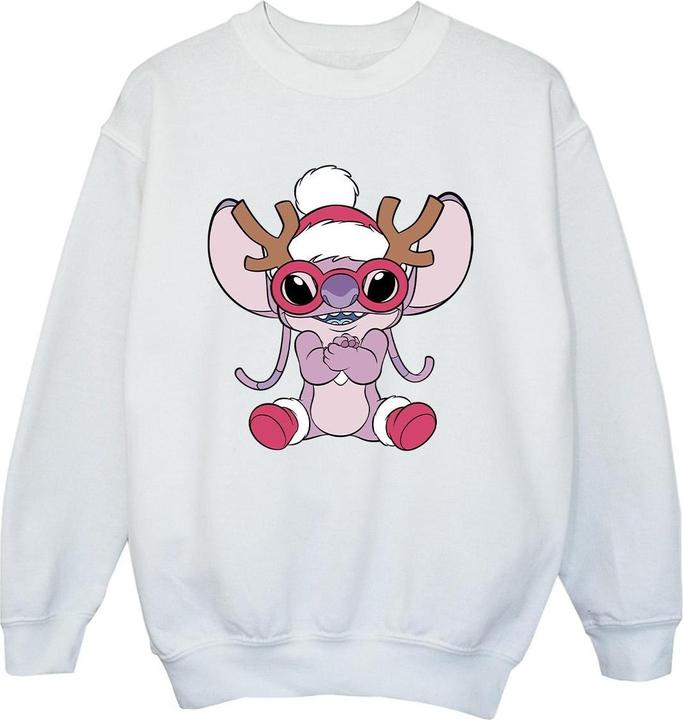 Produktbild Disney Lilo & Stitch Angel Reindeer Sweatshirt Jungen (140, 146)