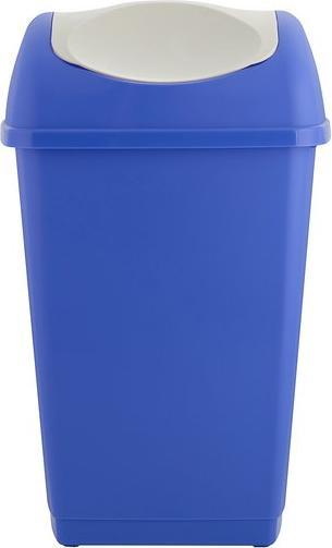 Image du produit Axentia Poubelle à couvercle basculant, 25 l environ, bleue (25 l)