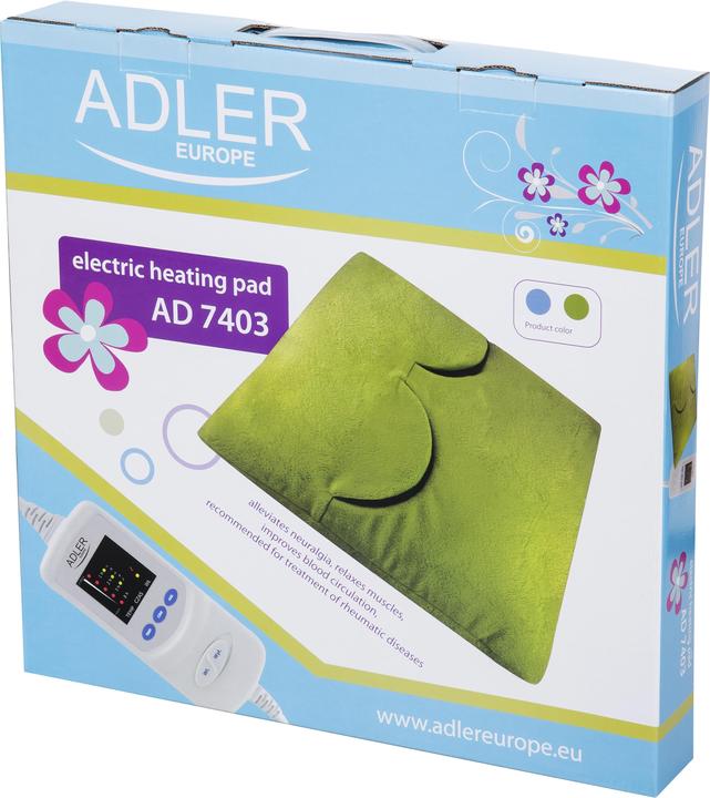 Adler AD 7403 Elektrischer Fusswärmer 80 W Grün