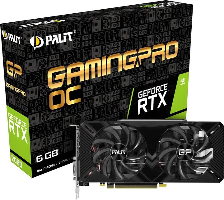 Produktbild Palit GeForce RTX 2060 GamingPro OC (6 GB)