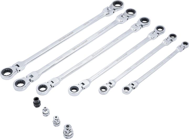 Actual product image BGS Double ratchet joint spanner set (19 mm, 8 mm, 10 mm, 14 mm, 18 mm, 11 mm, 12 mm, 17 mm, 15 mm, 13 mm, 9 mm, 16 mm)