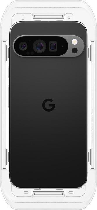 Immagine prodotto Spigen Proteggi schermo in vetro temperato EZ Fit Clear Google Pixel 9/9 Pro 2-Pack (2 Pezzo/i, Google Pixel 9 Pro, Google Pixel 9)