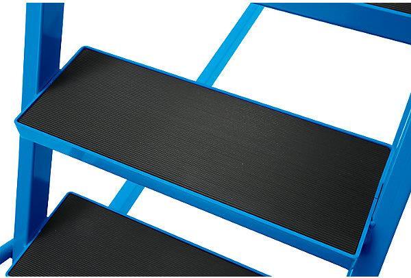 Produktbild eurokraft pro Mobile Podestleiter PREMIUM (Plattformleiter, 161 cm)