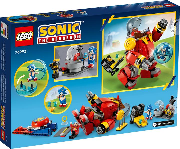 LEGO Sonic vs. Dr. Eggmans Death Egg Robot (76993, LEGO Sonic)