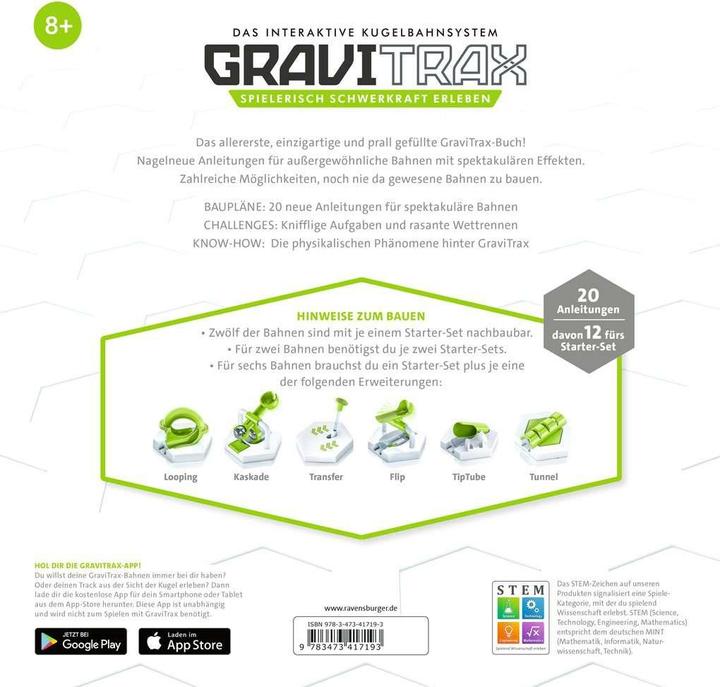 Produktbild Ravensburger GraviTrax Das Buch für Fans und Profis