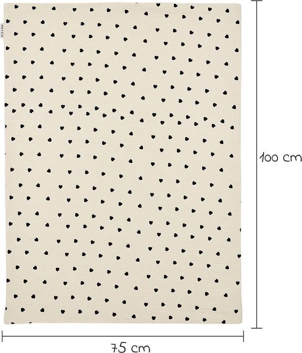 Produktbild Meyco babydecke pre-washed musselin (75 x 100 cm)
