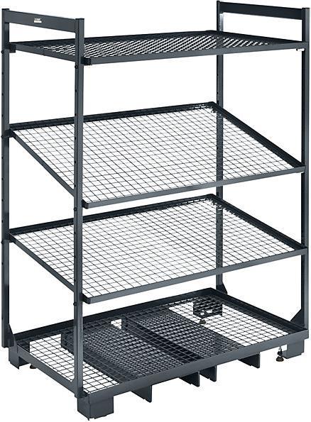 Produktbild eurokraft pro Mobiles Kanban-Regal (500 kg)