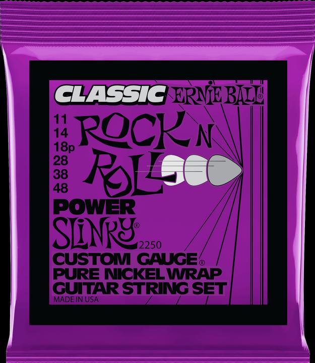 Image du produit Ernie Ball Power Slinky Classic Rock N Roll (6 x, Guitare électrique, 0.05")