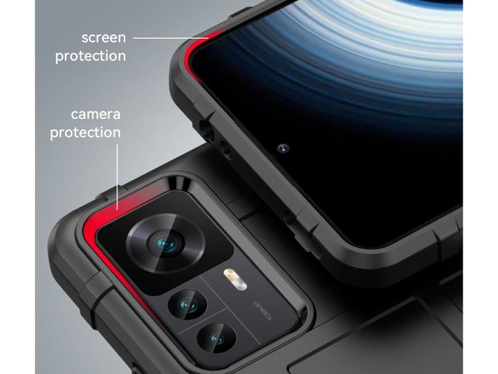 Actual product image Screenguard Xiaomi 12T Pro Rugged Shield Cover (Xiaomi 12T Pro)