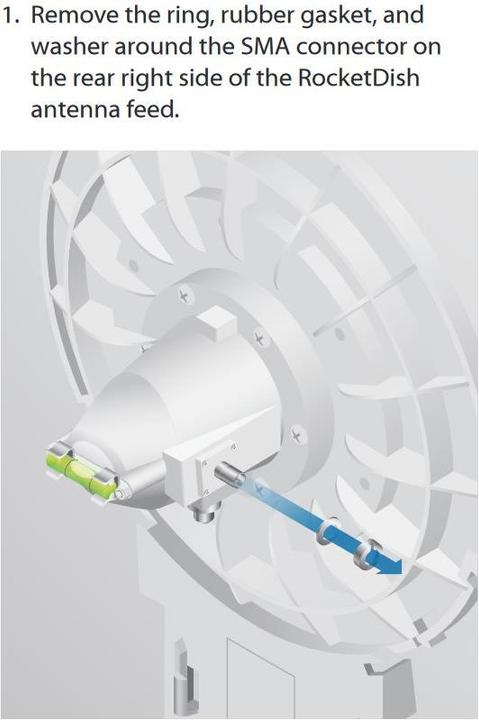 Actual product image Ubiquiti AF-5G-OMT-S45 (Converters)