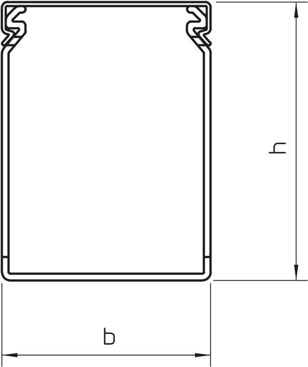 Productafbeelding OBO Bettermann OBO Vertr bedradingskanaal LKV 37037 (200 cm)
