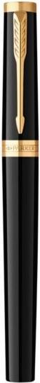 Actual product image Parker Pen PARKER Rollerball Ingenuity Black glossy GT (F, black) (Gold, Black, 1 x)