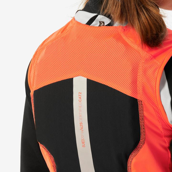 Produktbild Wedze Rückenprotektor Kinder MTB Ski Snowboard - DBCK 900 orange (128, Rückenprotektor)