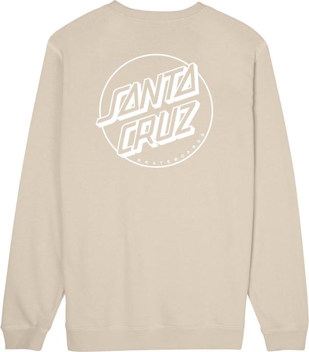 Actual product image Santa Cruz Opus Dot Stripe Crew (L)