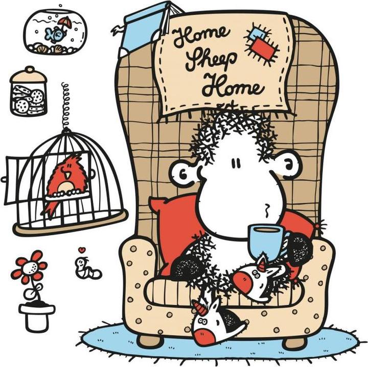 Immagine prodotto Sheepworld Casa delle pecore Home Tea Time (60 x 60 cm)