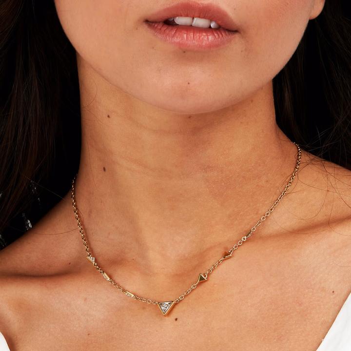 Immagine prodotto Morellato Collana placcata in oro con cristalli brillanti SAWY01 (Acciaio inossidabile, 40 - 45 cm)