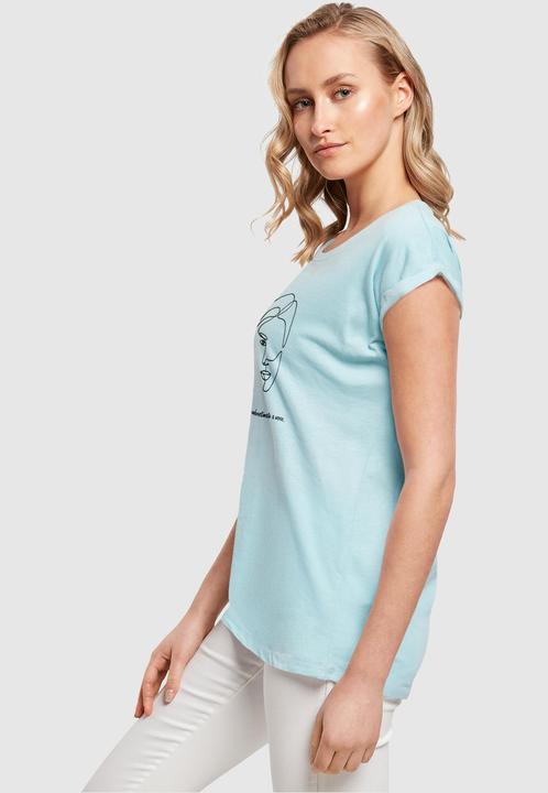 Immagine prodotto Merchcode Donna WD - Maglietta a spalla larga con figura di donna - 117161 (S)