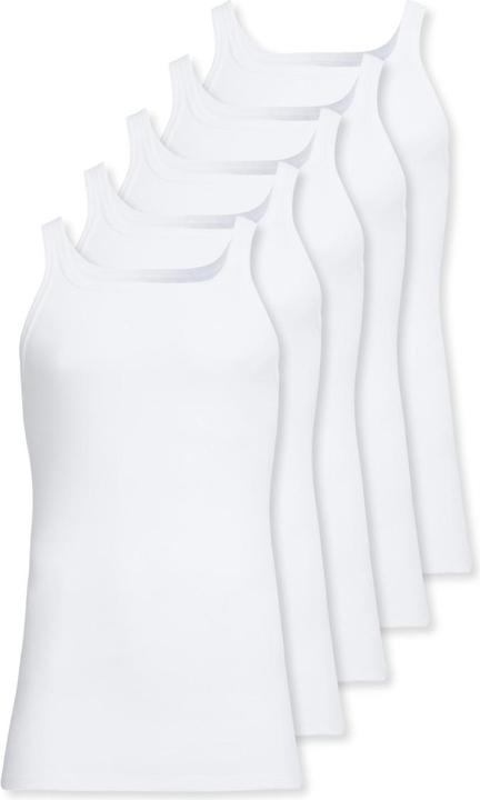 Image du produit Conta Lot de 5 maillots de corps à fines côtes / débardeurs (M)