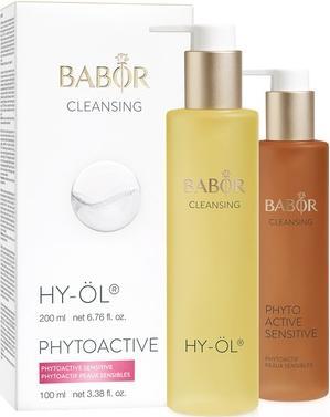 Actual product image Babor Hy-Ol Oil Cleansing Oil 200ml + Phytoactive Sensitive Cleansing Cream 100ml (Oils, 300 ml)