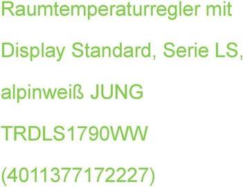 Actual product image JUNG Room thermostat with display Standa TR D LS 1790 WW