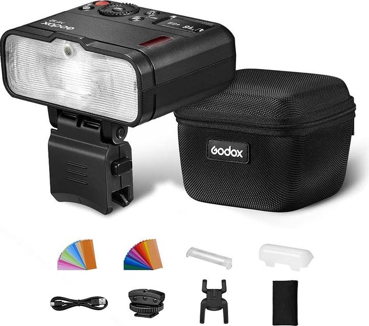 Productafbeelding Godox Ringflitser Macro MF-12 (Macroflitser, Nikon, Sony, Canon, Fuji, Olympus, Panasonic, Godox)