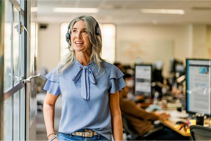 Image du produit Poly HP VOYAGER 4310 USB-C Headset, Kabellos, Büro/Callcenter, 122 g, Kopfhörer, Schwarz (Sans fil, USB-C)