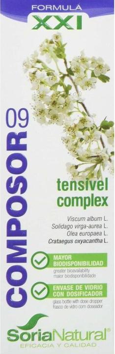 Produktbild Soria Natural Composor 09 Tensivel Complex 50ml (Körperlotion, 50 ml)