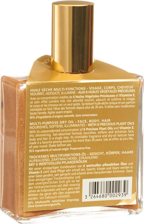 Actual product image Nuxe Huile Prodigieuse Or (Body oil, 100 ml)