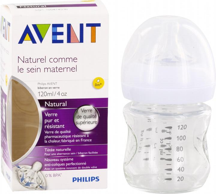 Produktbild Philips Avent Naturnah-Glasflasche (120 ml)