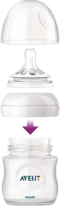 Produktbild Philips Avent Naturnah-Glasflasche (120 ml)
