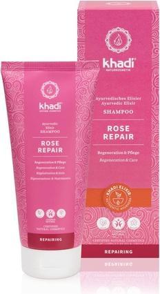 Actual product image Khadi Rose (210 ml, Liquid shampoo)