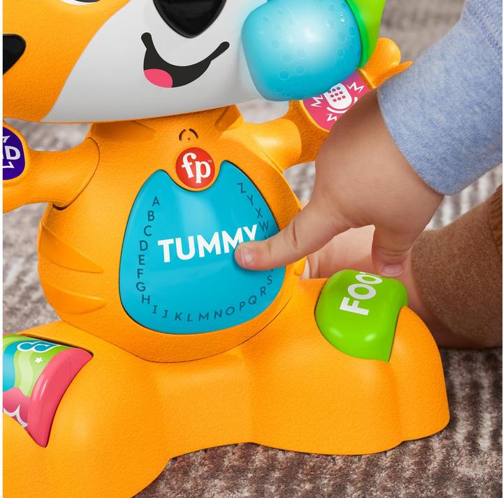 Actual product image Fisher-Price Beat Bande Learn & Dance Tiger Justin (D) (German)