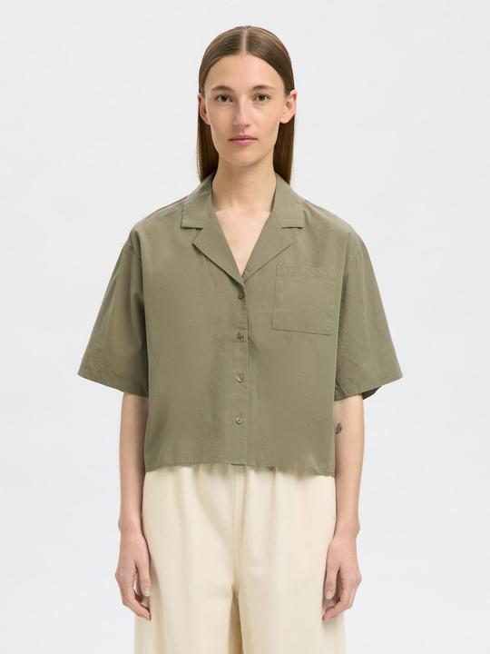 Immagine prodotto Selected Femme Kurzarm Crop-Bluse (38)