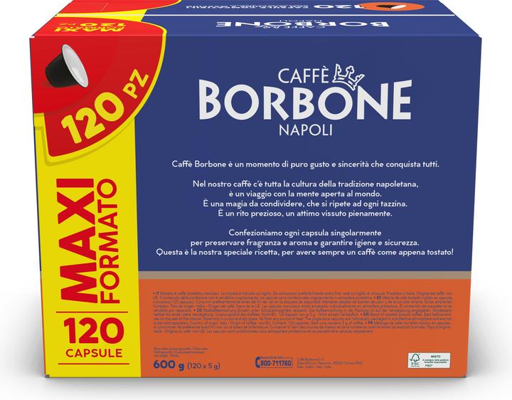 Produktbild Caffè Borbone Rebblunobile (120 x Port.)