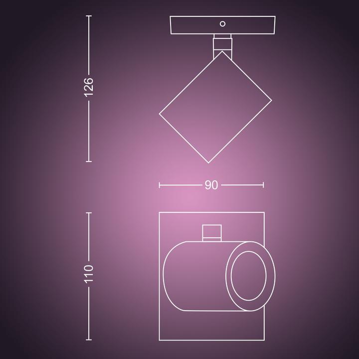 Actual product image Philips Argenta (400 lm, GU10)